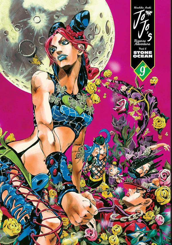 Cover of JoJo's Bizarre Adventure: Part 6--Stone Ocean, Vol. 9