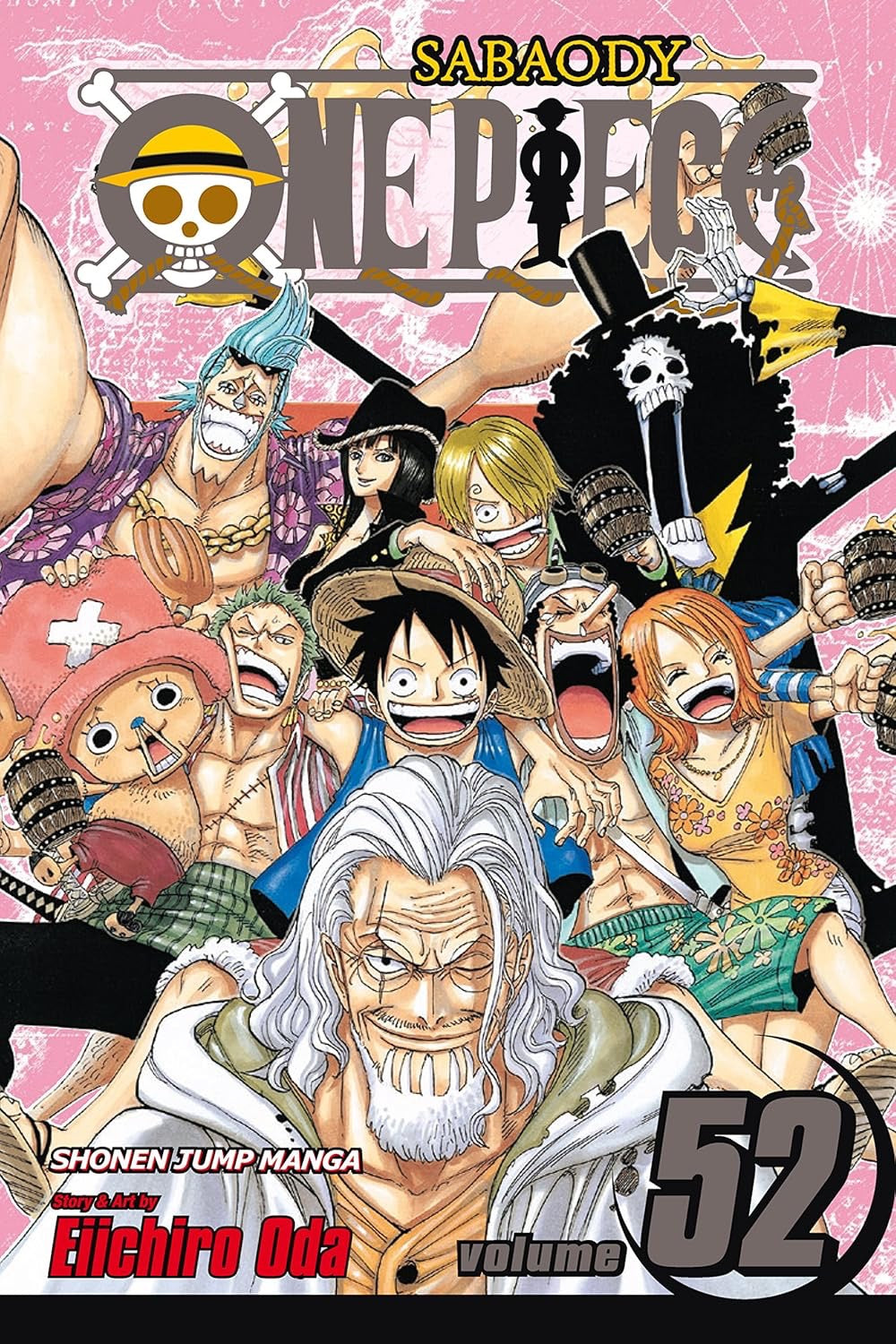 Cover of One Piece, Vol. 52: Roger and Rayleigh
