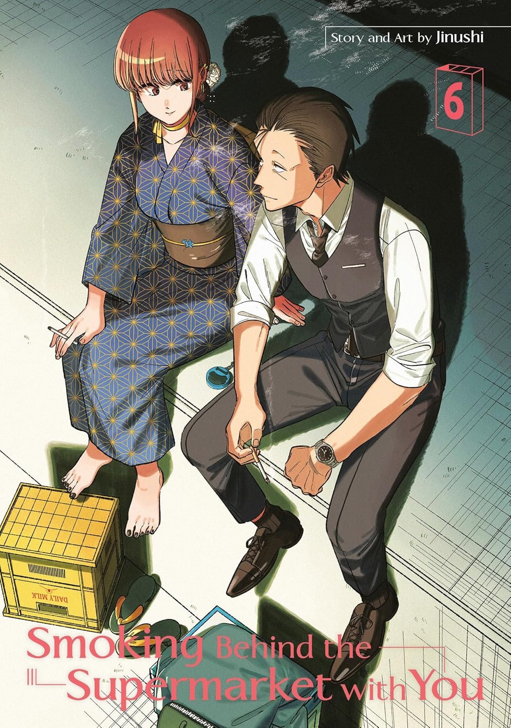 Cover of Smoking Behind the Supermarket with You, Vol. 6