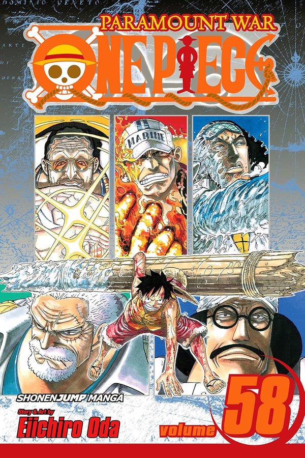 Cover of One Piece, Vol. 58: The Name of This Era Is "Whitebeard"