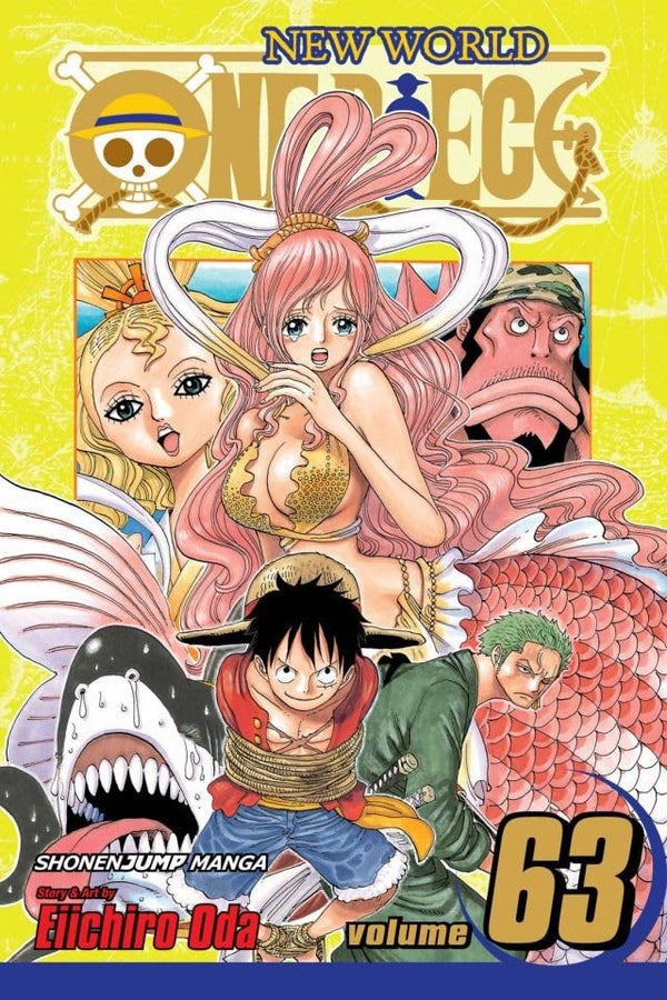 Cover of One Piece, Vol. 63: Otohime and Tiger