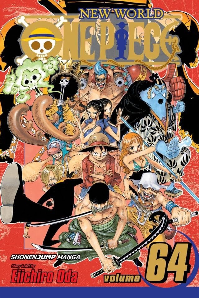 Cover of One Piece, Vol. 64: 100,000 vs. 10