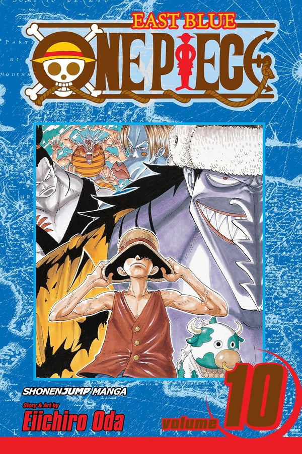 Cover of One Piece, Vol. 10: OK, Let's Stand Up!