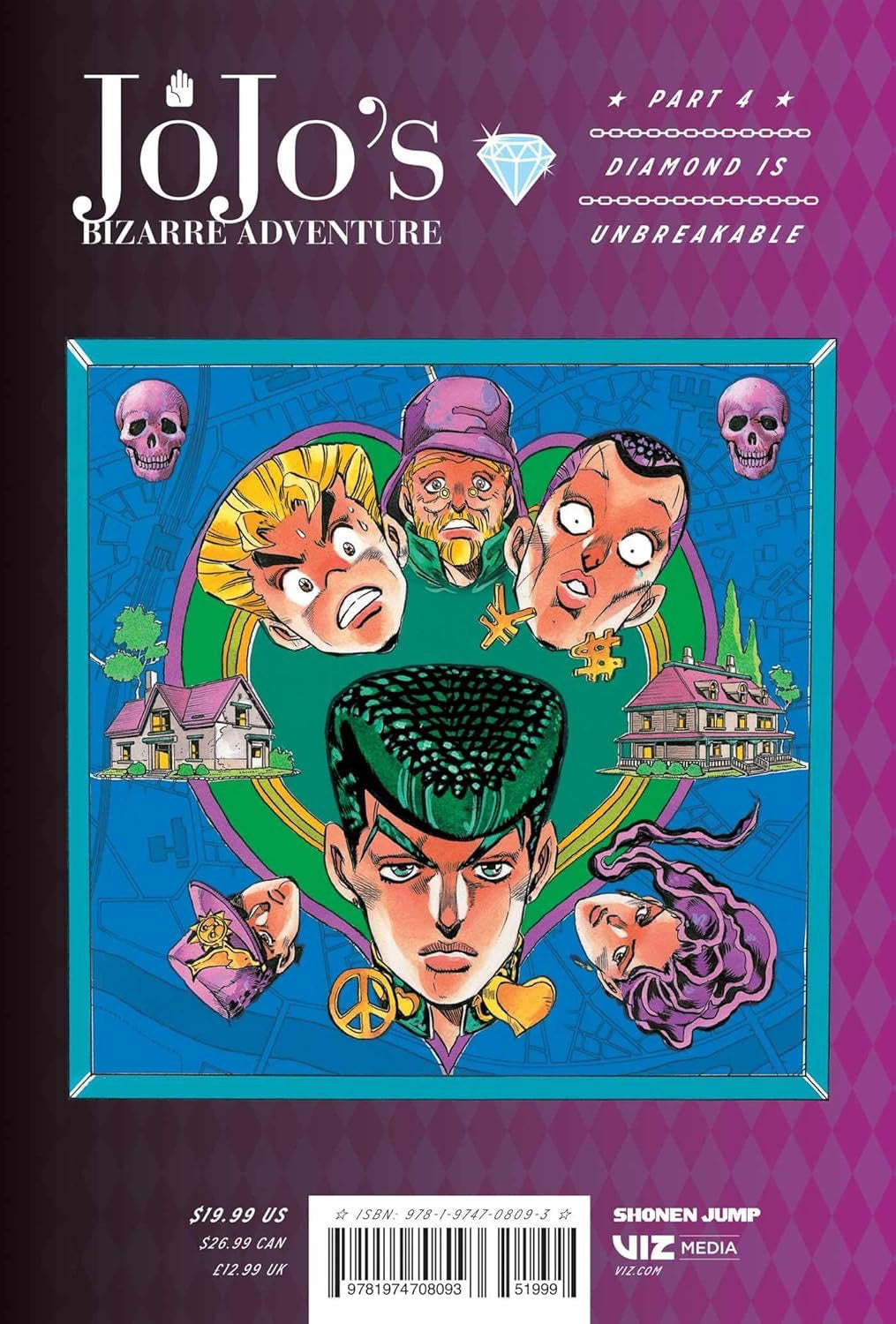 Cover of JoJo's Bizarre Adventure: Part 4--Diamond Is Unbreakable, Vol. 3
