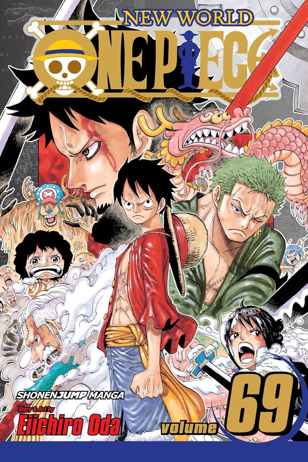 Cover of One Piece, Vol. 69: S.A.D.