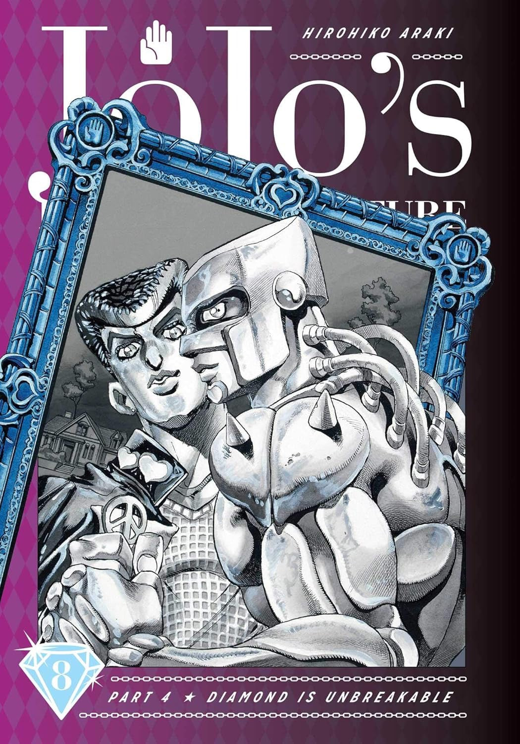 Cover of JoJo's Bizarre Adventure: Part 4--Diamond Is Unbreakable, Vol. 8