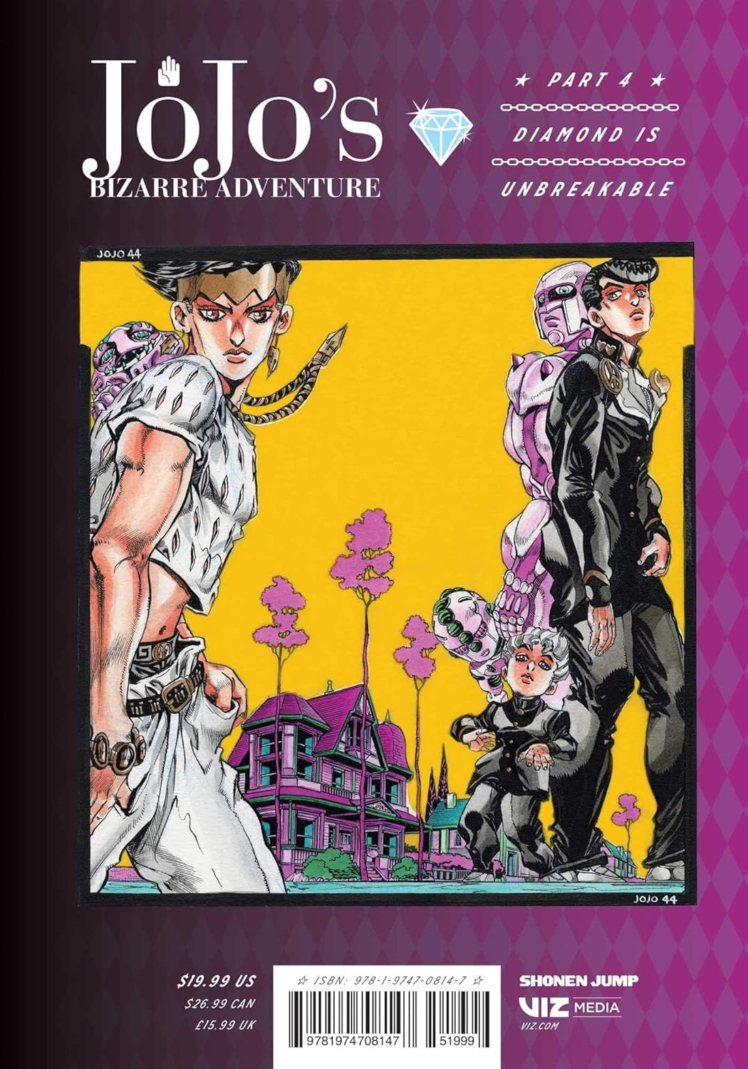 Cover of JoJo's Bizarre Adventure: Part 4--Diamond Is Unbreakable, Vol. 8