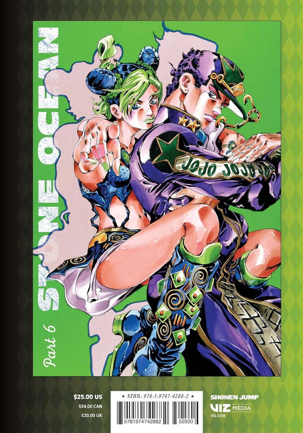 Cover of JoJo's Bizarre Adventure: Part 6--Stone Ocean, Vol. 2
