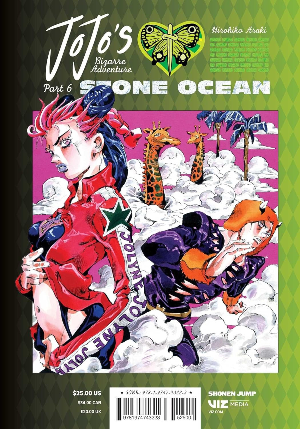 Cover of JoJo's Bizarre Adventure: Part 6--Stone Ocean, Vol. 3