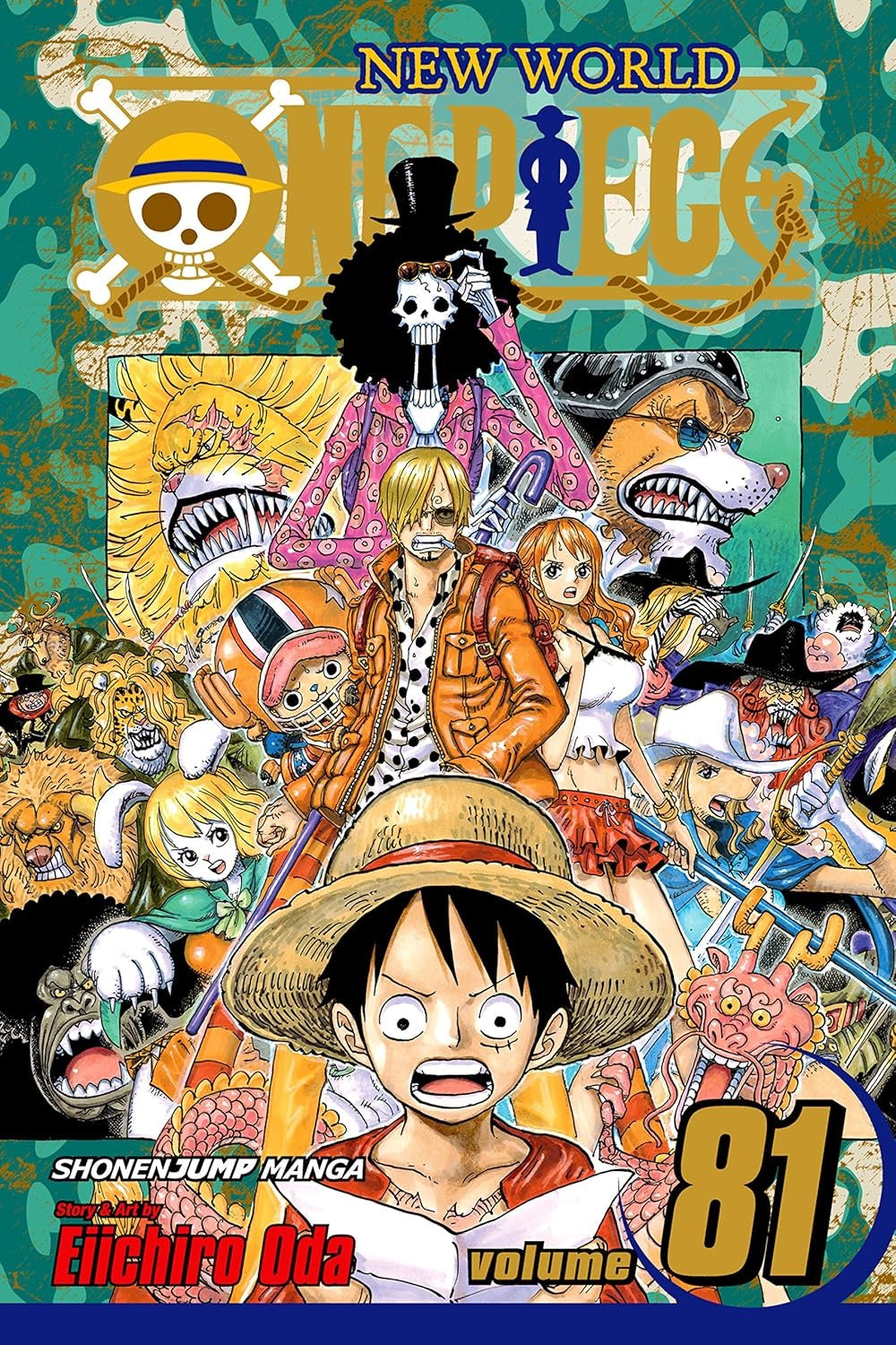 Cover of One Piece, Vol. 81: Let's Go See the Cat Viper