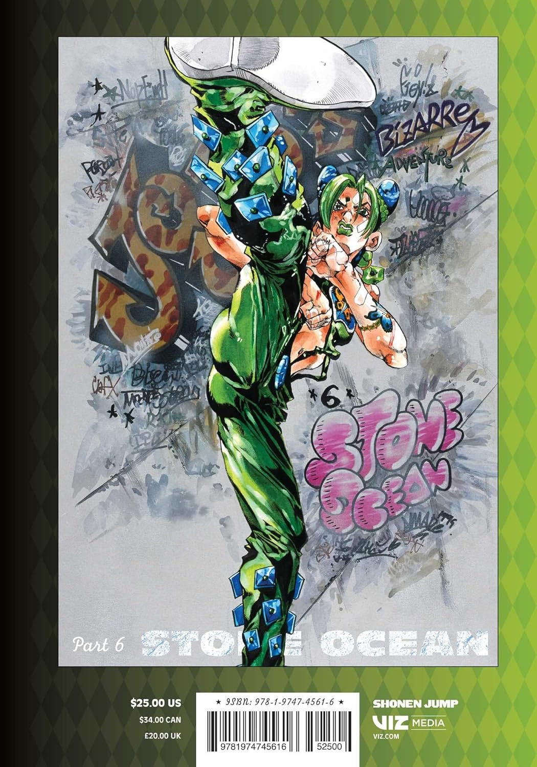 Cover of JoJo's Bizarre Adventure: Part 6--Stone Ocean, Vol. 4