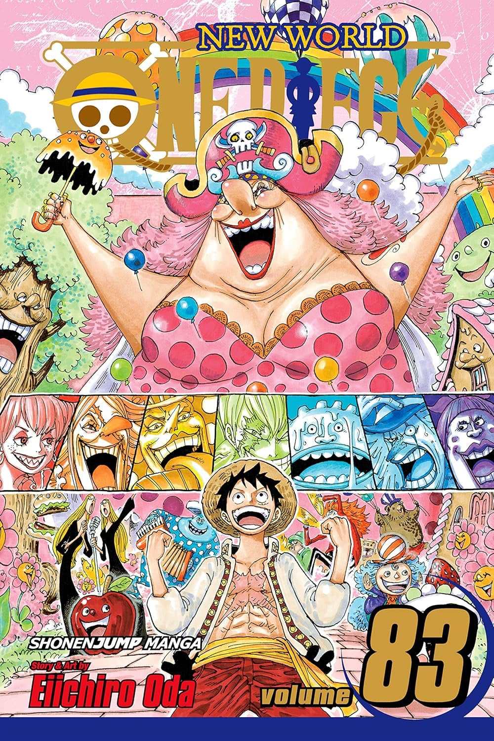 Cover of One Piece, Vol. 83: Emperor of the Sea, Charlotte Linlin