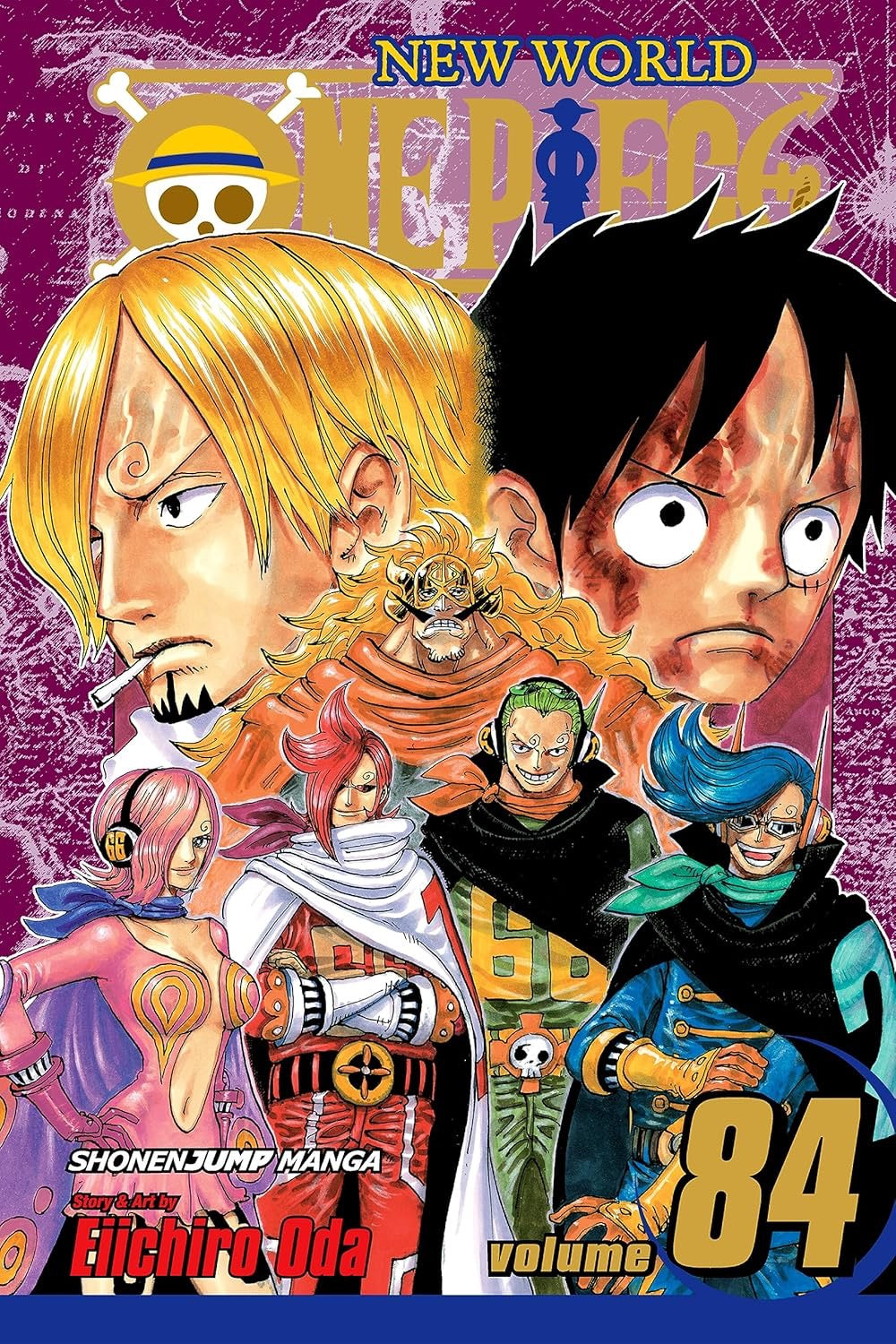 Cover of One Piece, Vol. 84: Luffy vs. Sanji