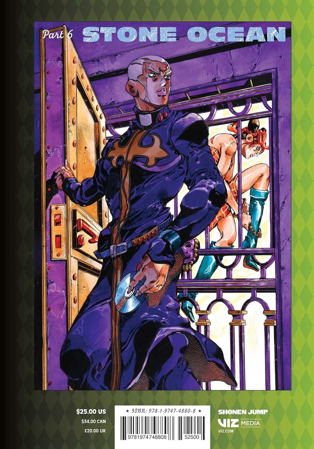 Cover of JoJo's Bizarre Adventure: Part 6--Stone Ocean, Vol. 6