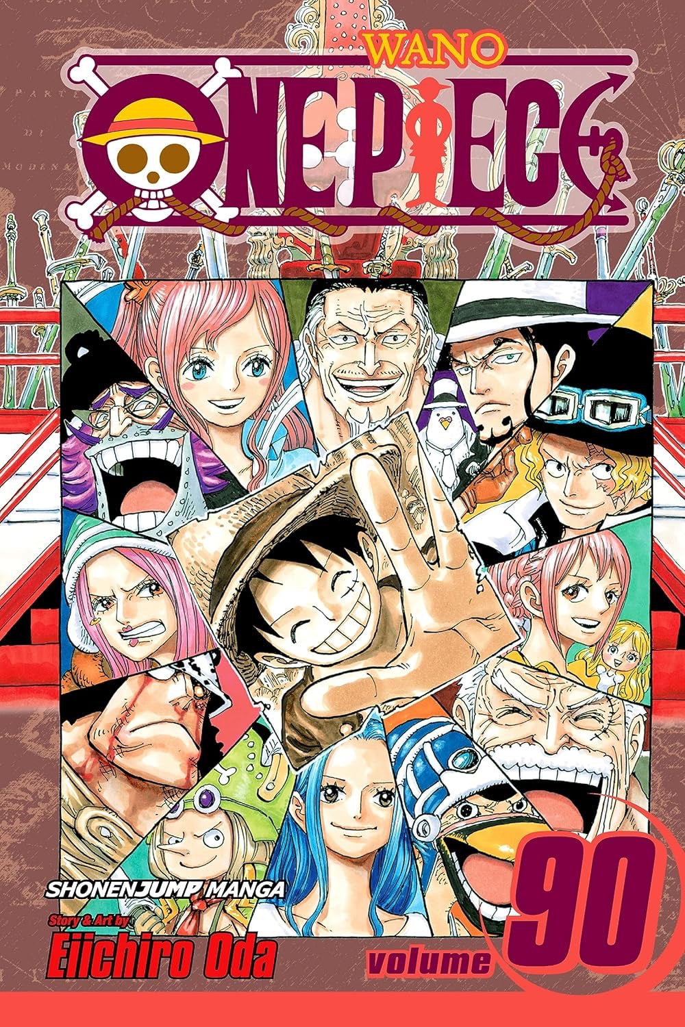 Cover of One Piece, Vol. 90: Sacred Marijoa
