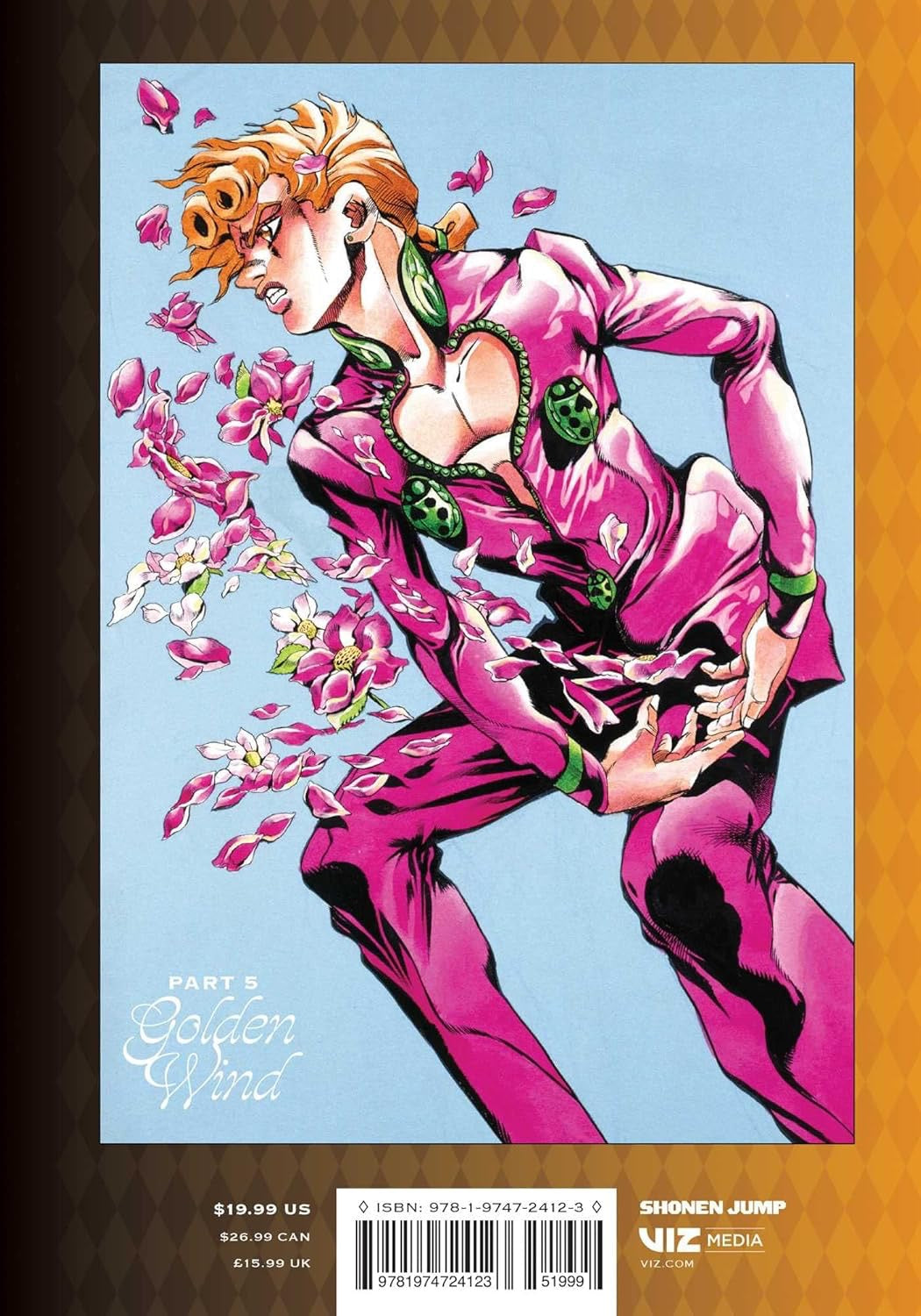 Cover of JoJo's Bizarre Adventure: Part 5--Golden Wind, Vol. 4