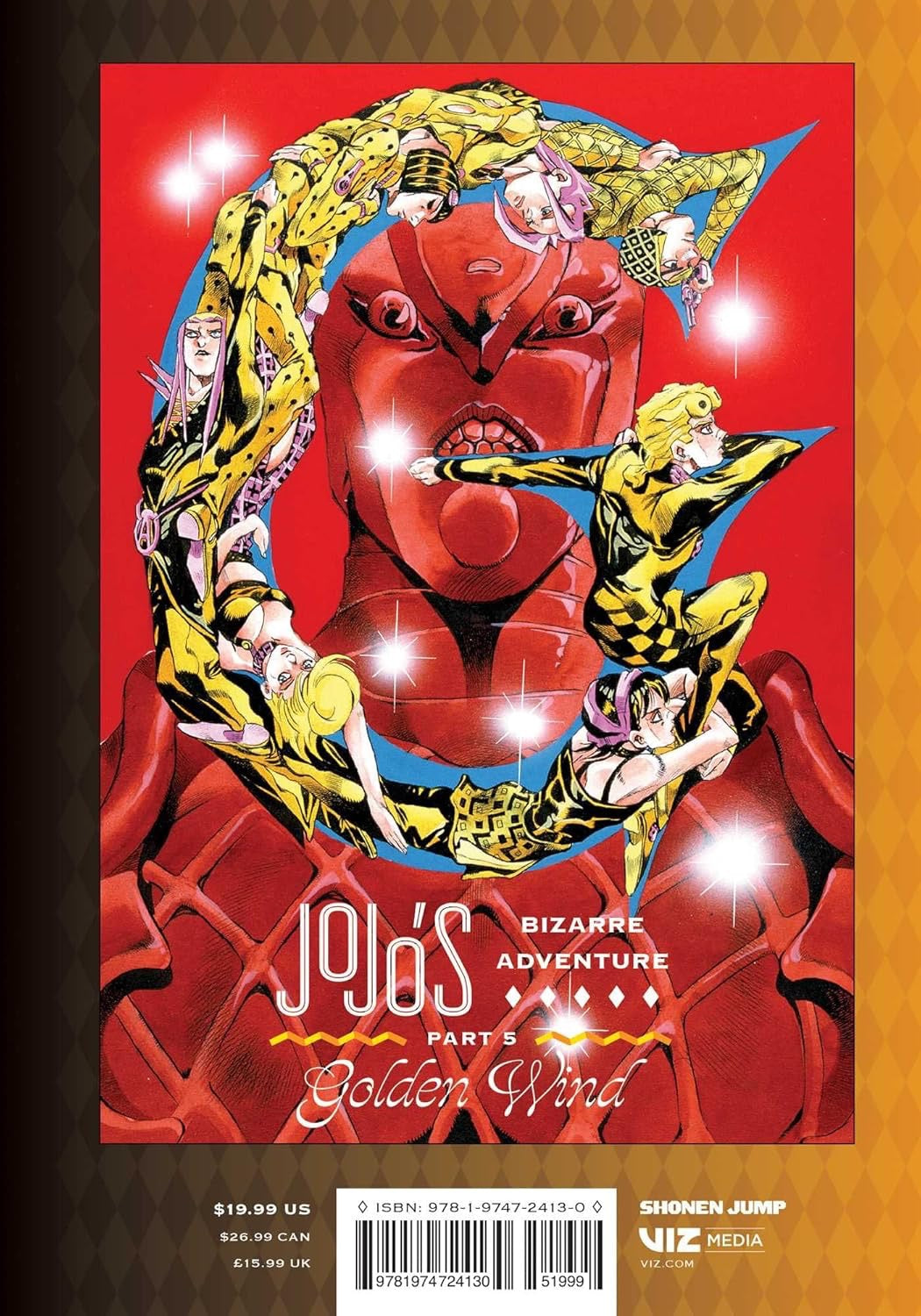 Cover of JoJo's Bizarre Adventure: Part 5--Golden Wind, Vol. 5