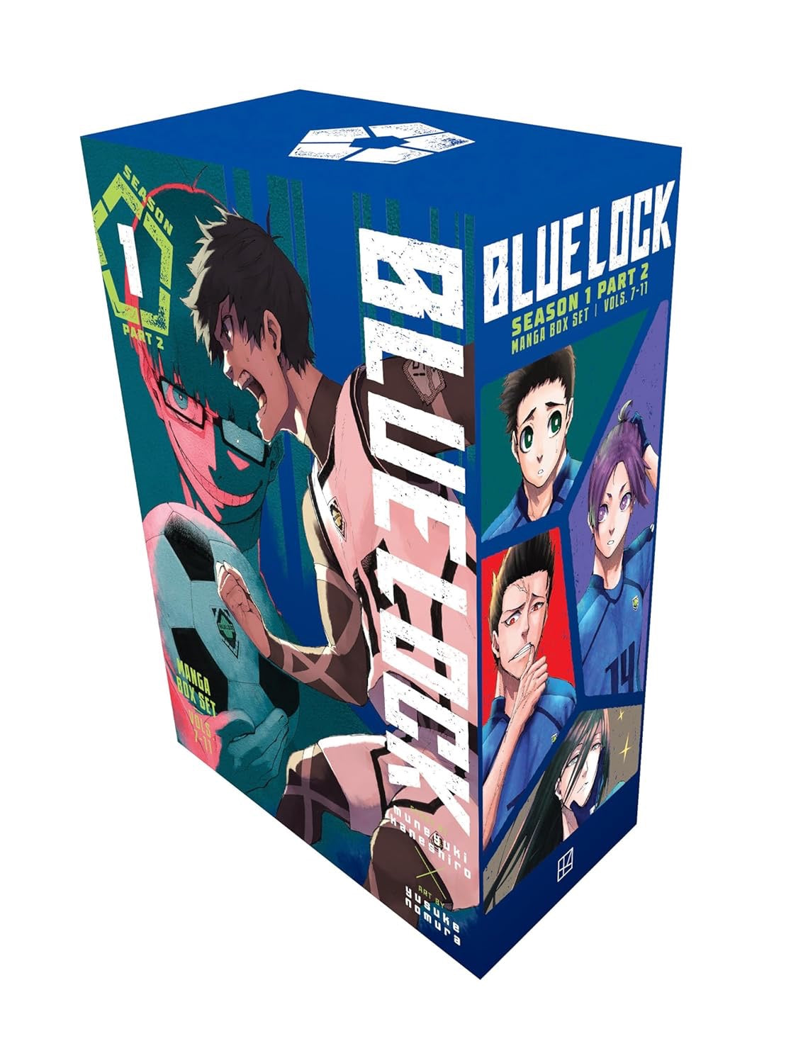 Cover of Blue Lock Season 1 Part 2 Manga Box Set