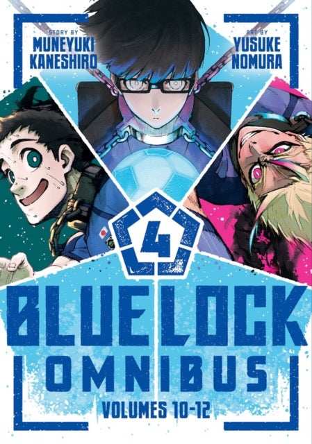 Cover of Blue Lock Omnibus 4 (Vol. 10-12), Vol. 4