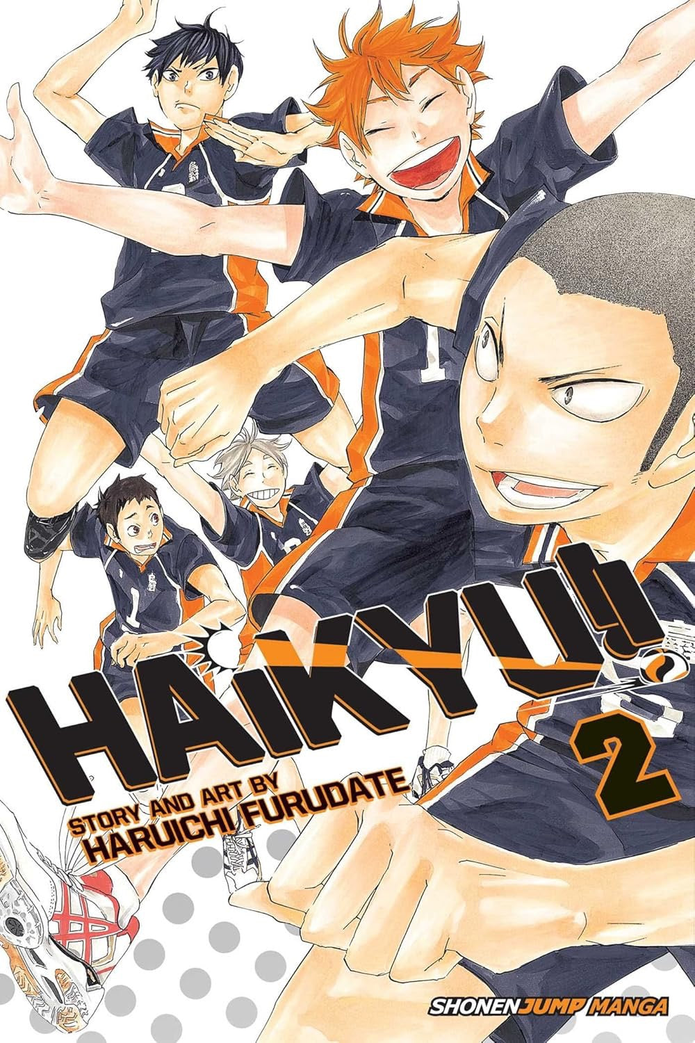 Cover of Haikyu!!, Vol. 2: The View from the Top