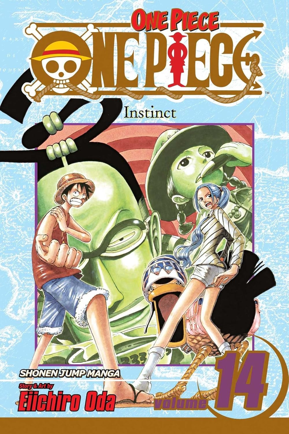 Cover of One Piece, Vol. 14: Instinct