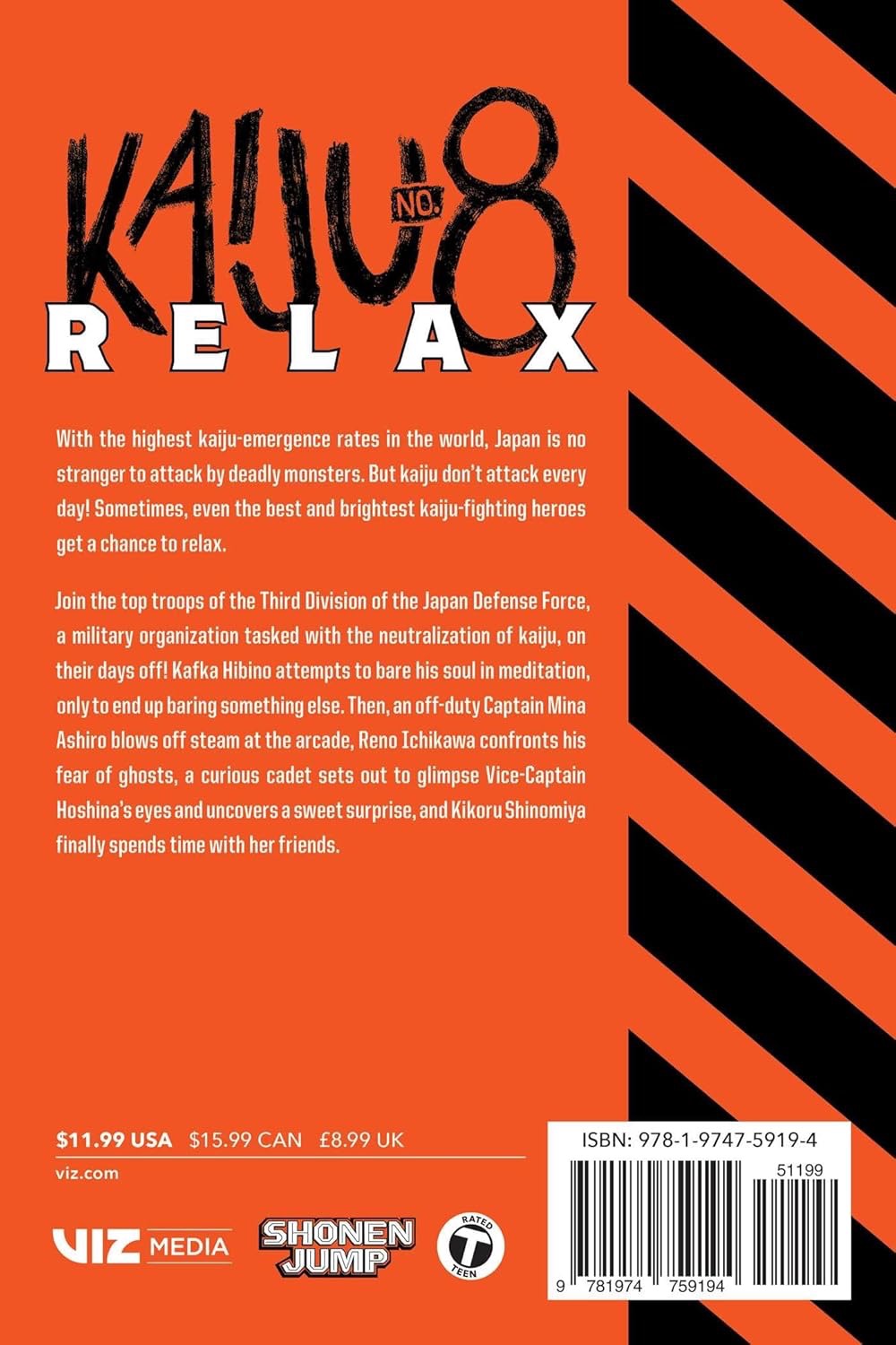 Cover of Kaiju No. 8: Relax, Vol. 1