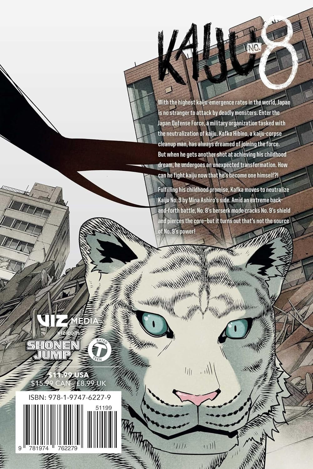 Cover of Kaiju No. 8, Vol. 15