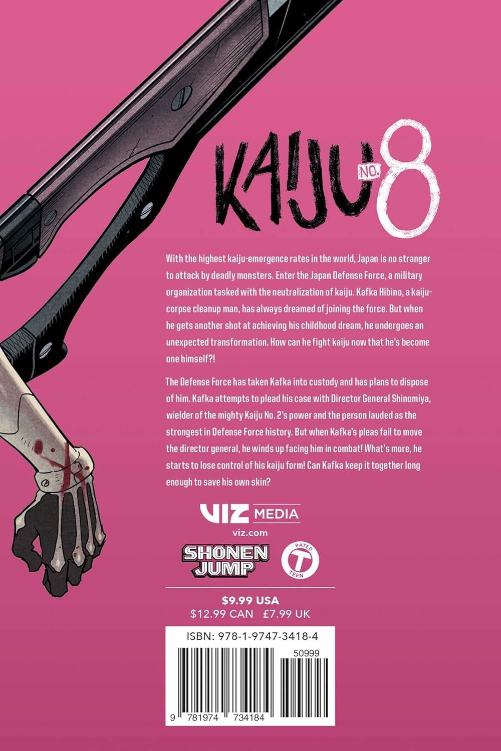 Cover of Kaiju No. 8, Vol. 5