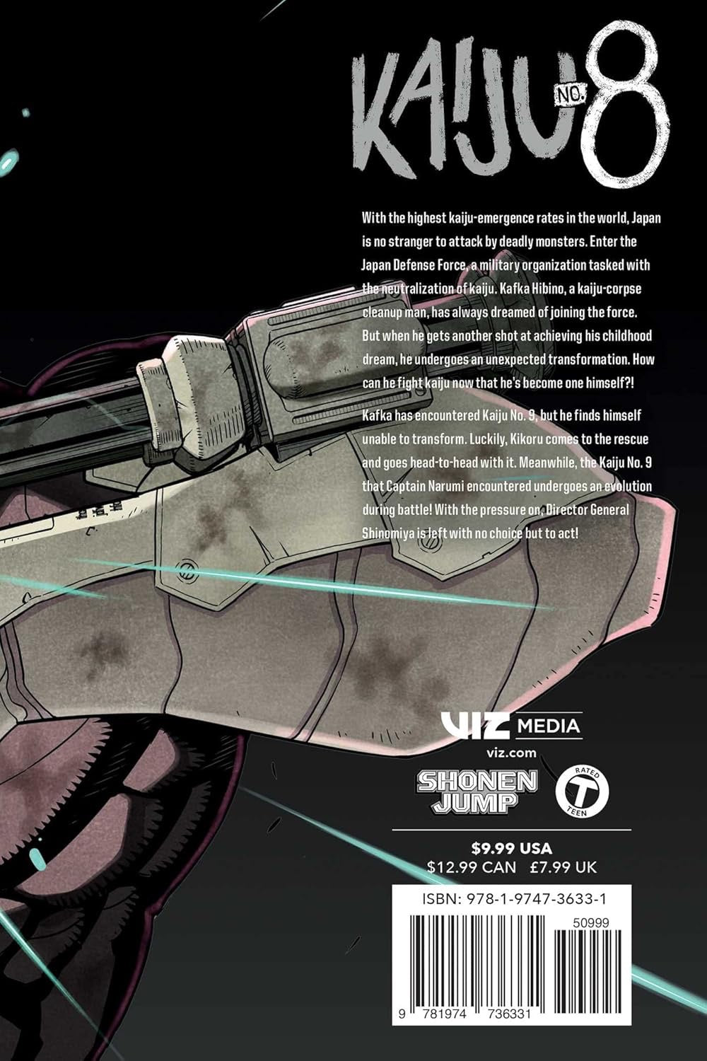 Cover of Kaiju No. 8, Vol. 6