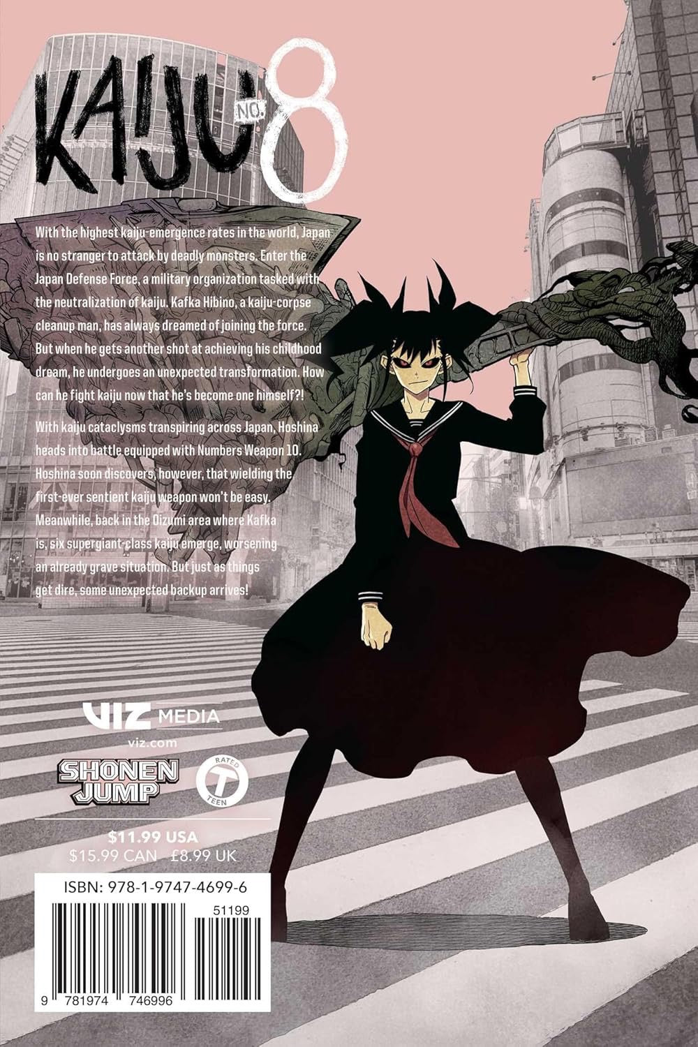 Cover of Kaiju No. 8, Vol. 10